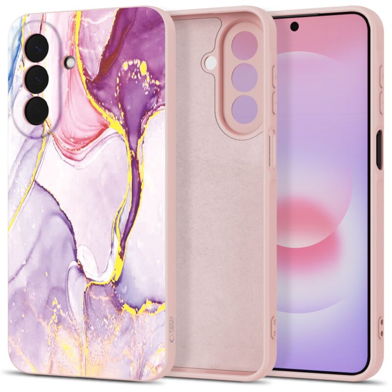 Etui TECH-PROTECT Icon do Samsung Galaxy A27 5G Marmur