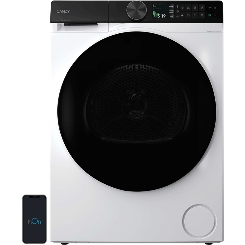 Suszarka CANDY ProDry 750 BQ 9N5BX-S 70.5 cm Funkcje AI Sterowanie smartfonem