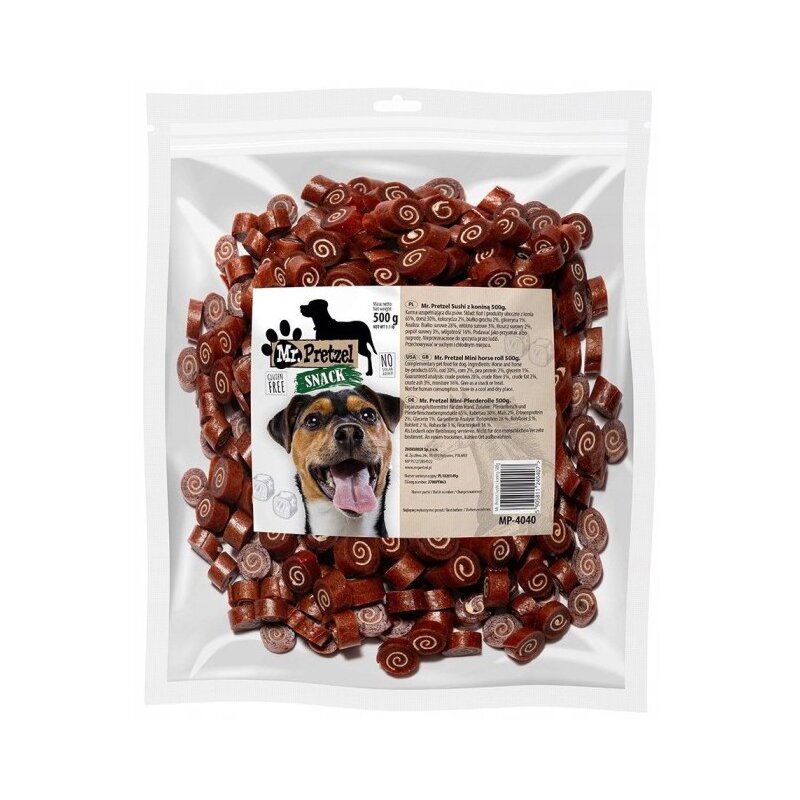 Przysmak dla psa MR. PRETZEL Sushi z koniną 500 g