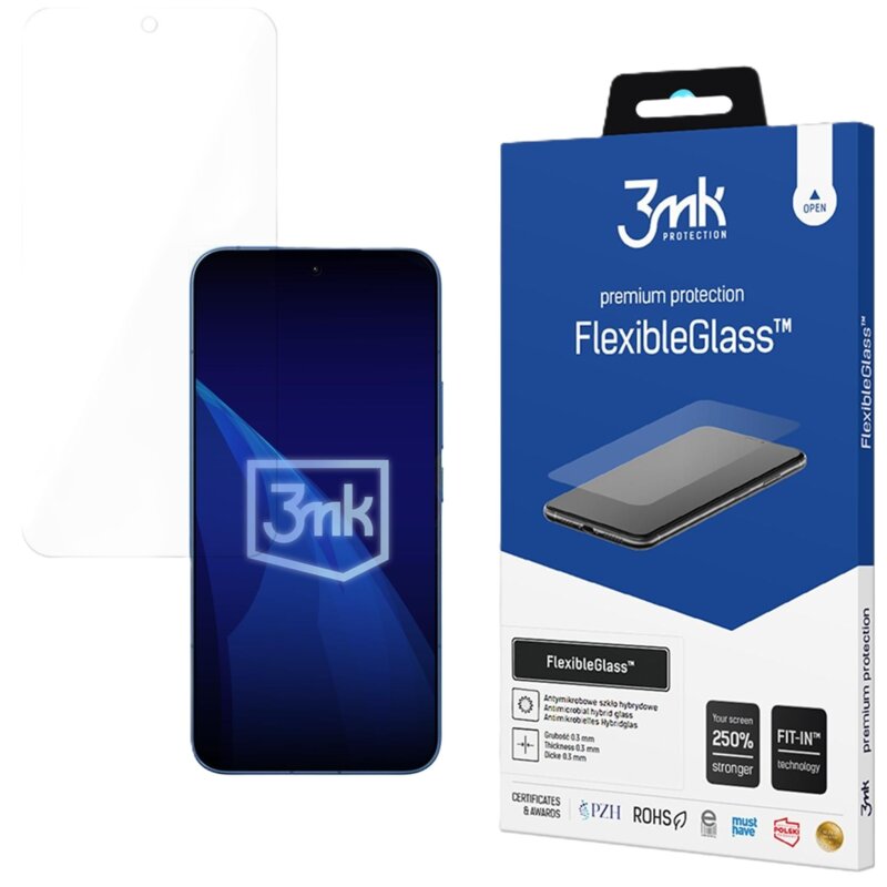 Szkło hybrydowe 3MK FlexibleGlass do Xiaomi 17T Pro