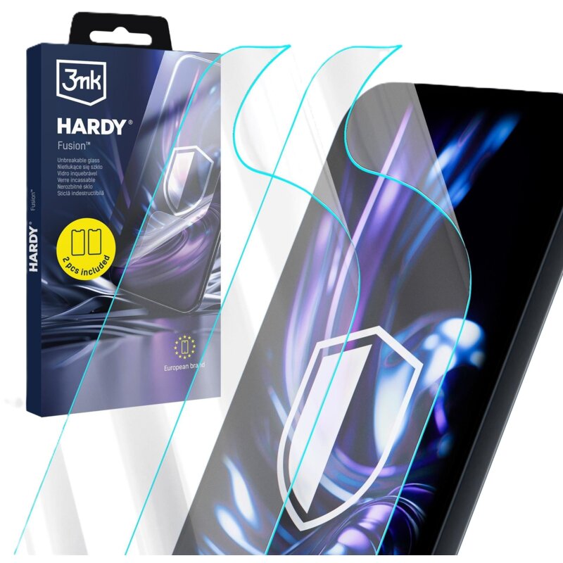 Szkło hybrydowe 3MK Hardy Fusion do OnePlus Nord CE6 (2 szt.)