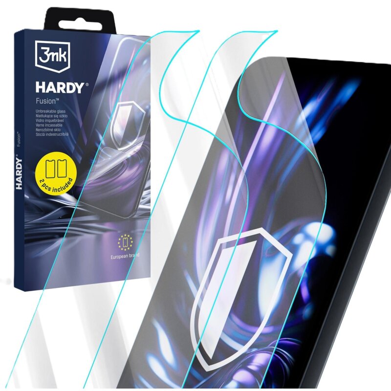 Szkło hybrydowe 3MK Hardy Fusion do Motorola Moto G37/G37 Power/G47 (2 szt.)