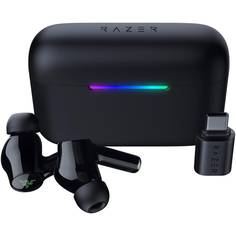 Słuchawki RAZER Hammerhead V3 HyperSpeed Bezprzewodowe, Dokanałowe, ANC, Dźwięk przestrzenny