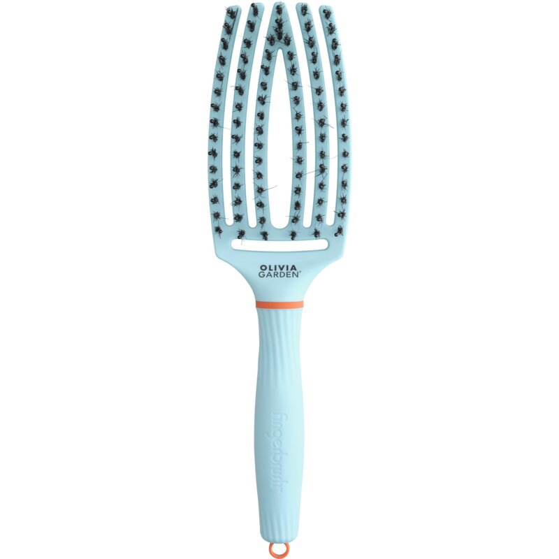 Szczotka do włosów OLIVIA GARDEN Fingerbrush Care Iconic Niebieski