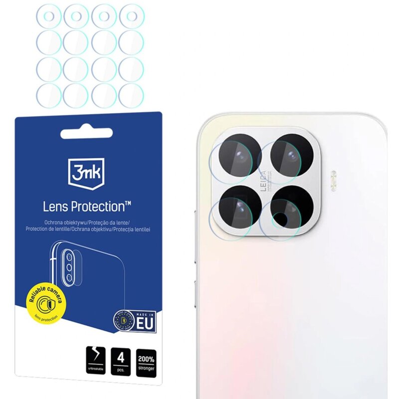 Szkło hybrydowe na obiektyw 3MK Lens Protection do Xiaomi 17T (4 szt.)