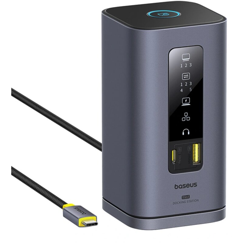 Stacja dokująca BASEUS Spacemate USB Typu C, Aktywna / Pasywna