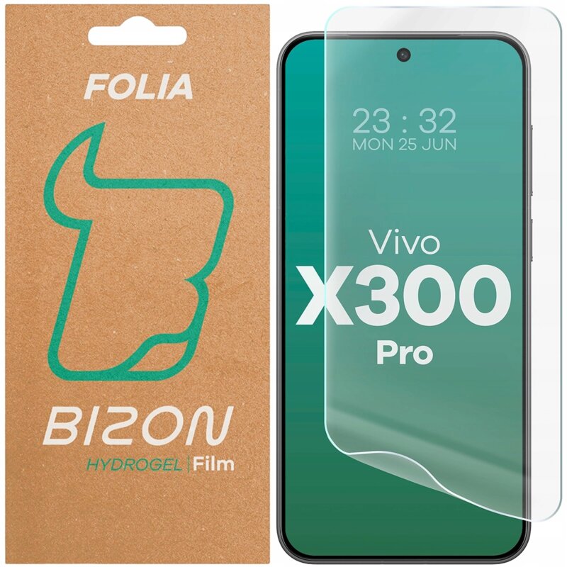 Folia hydrożelowa BIZON Film Hydrogel Front do Vivo X300 Pro