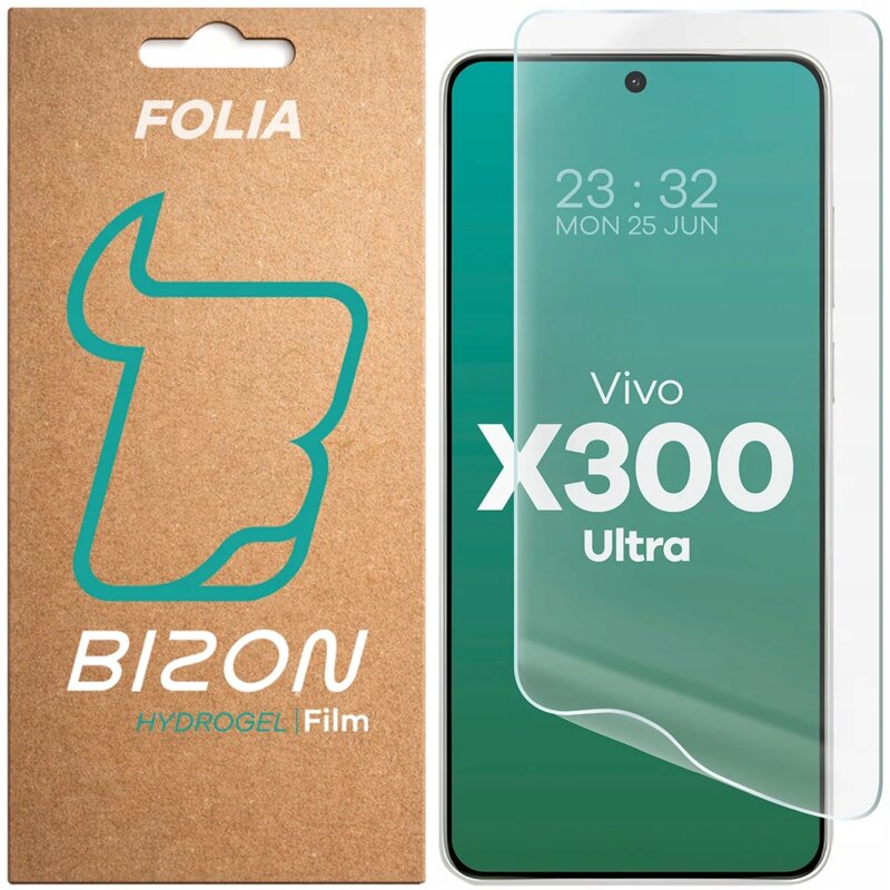 Folia hydrożelowa BIZON Film Hydrogel Front do Vivo X300 Ultra