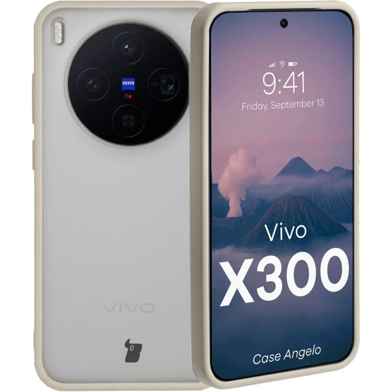 Bizon Angelo do Vivo X300 Półprzeźroczyste z beżowa ramką