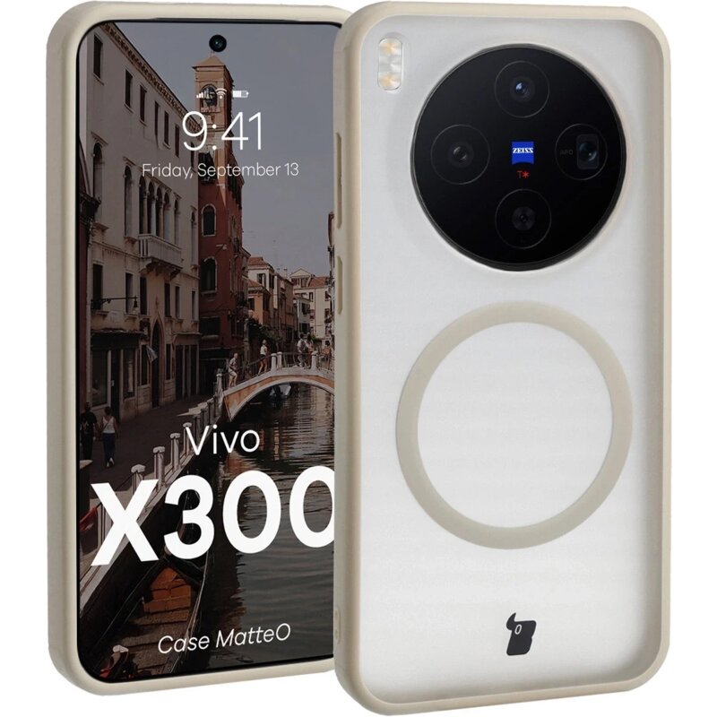 Bizon MatteO do Vivo X300 Beżowy