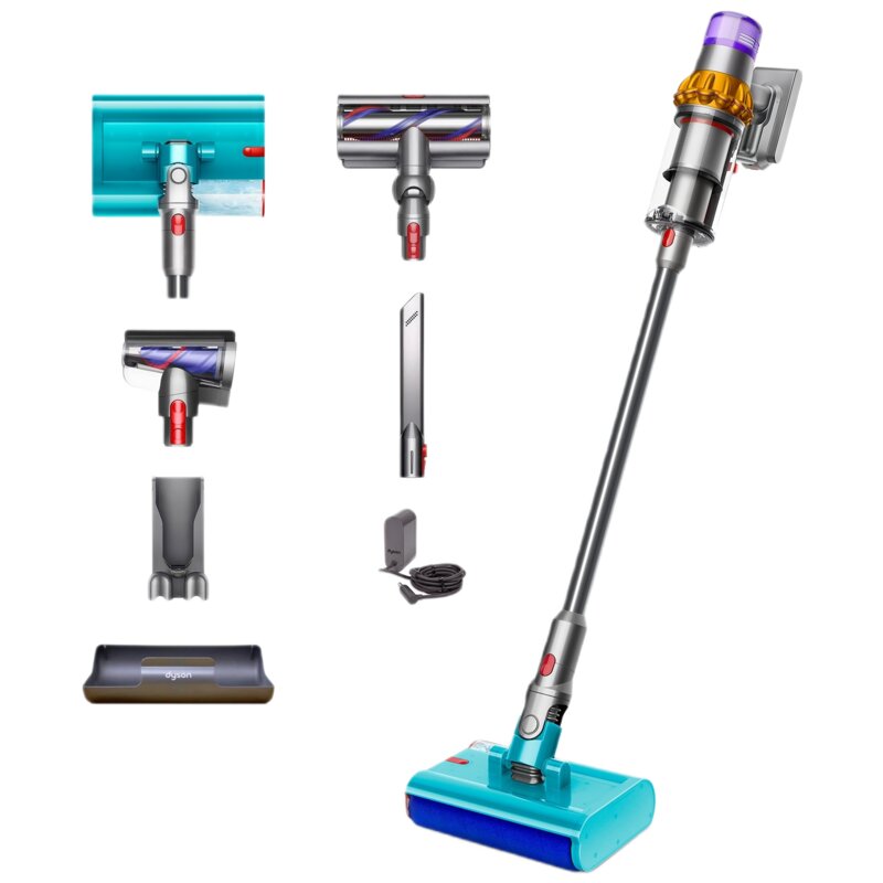 Dyson V15s Detect Submarine 494724-01 60min Funkcja mycia Wymienny akumulator Mini elektroszczotka