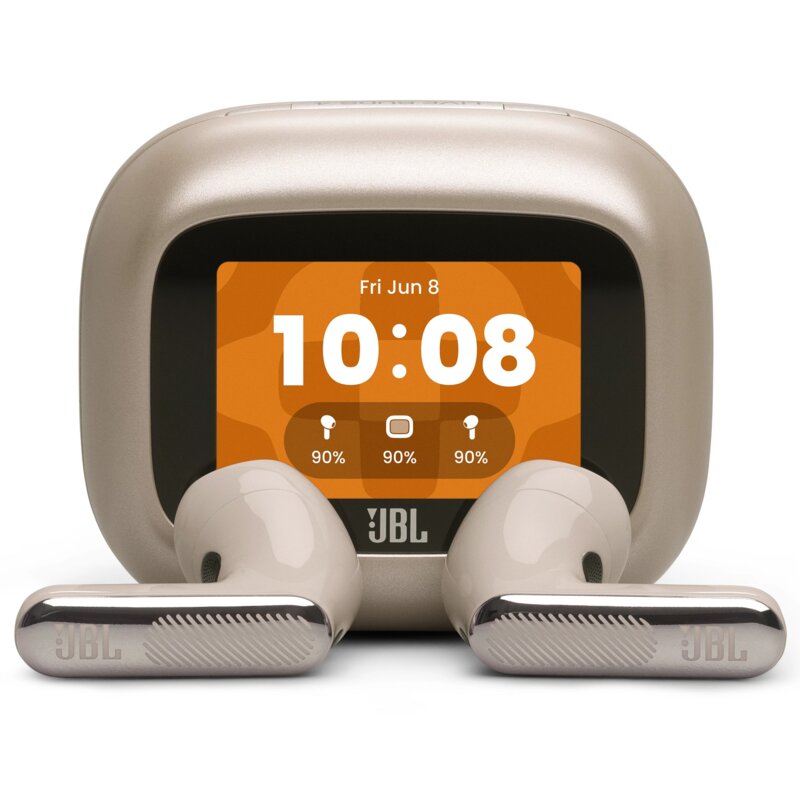 Słuchawki douszne JBL Live Flex 4 Szampański