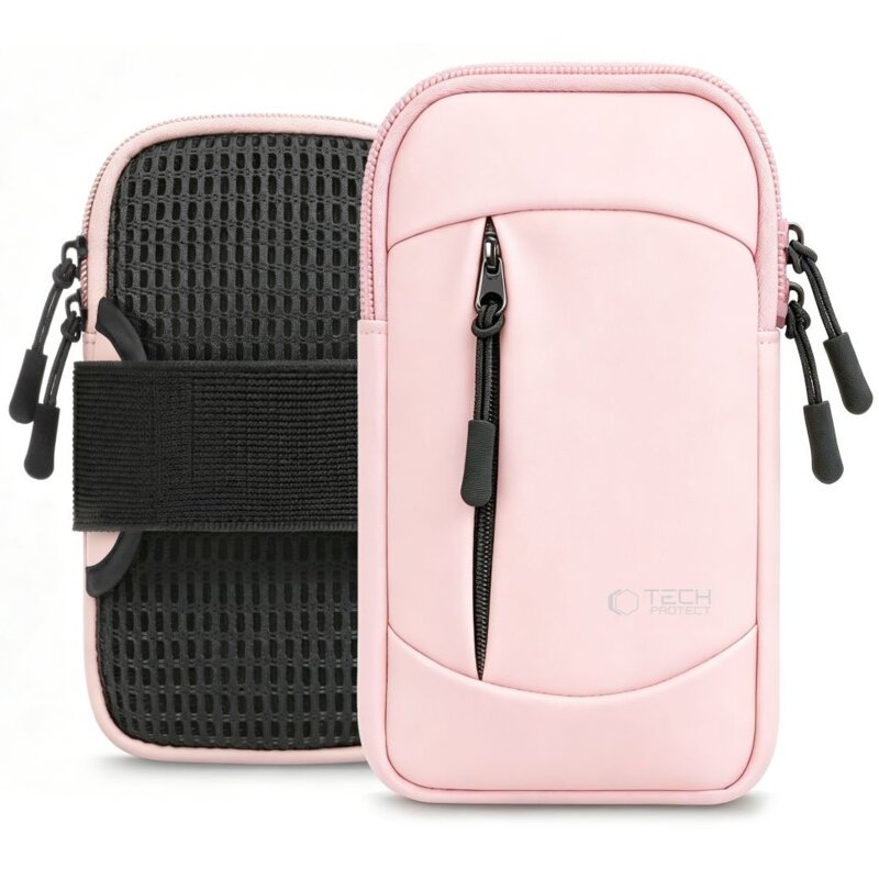 Etui TECH-PROTECT M6 Universal Sport Armband Różowy