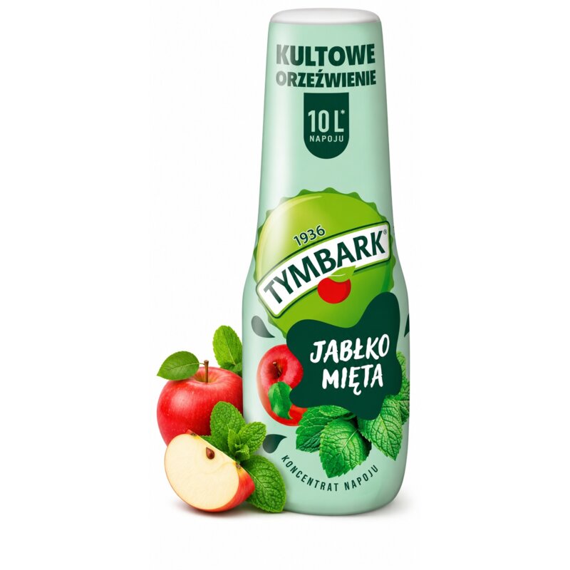 Koncentrat napoju TYMBARK Jabłko-mięta 500 ml