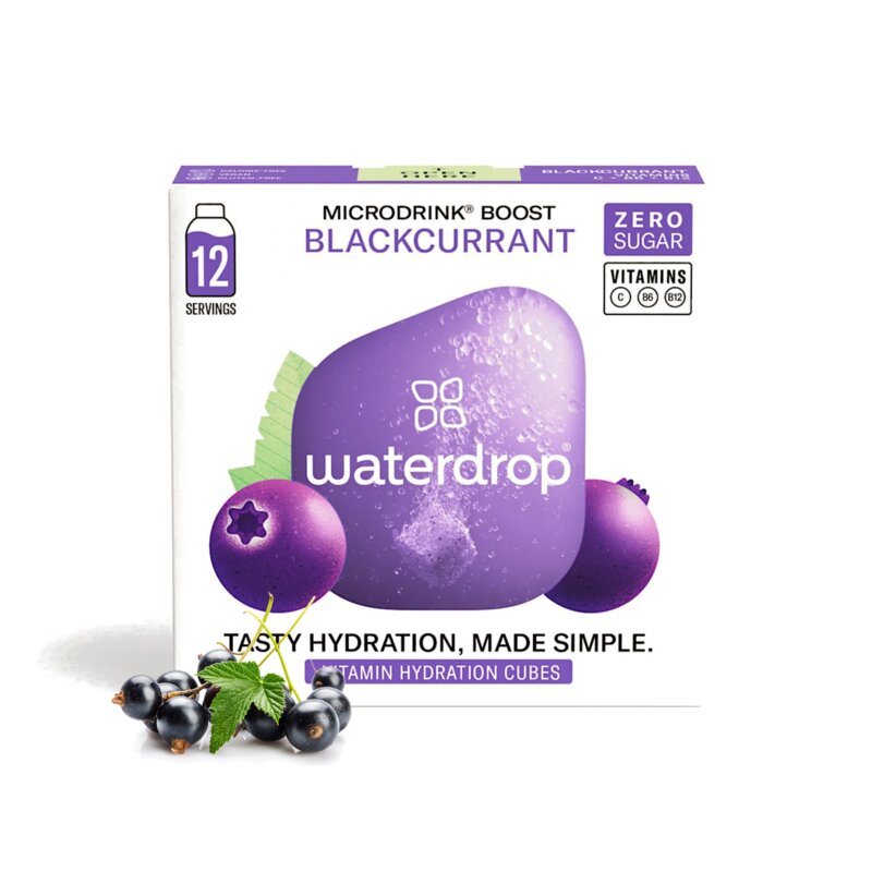 Napój WATERDROP Czarna porzeczka (12 x 2.1 g)