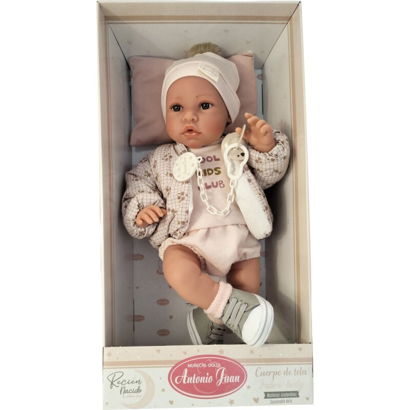 Lalka ANTONIO JUAN Erika w kurtce z poduszką AJ33023