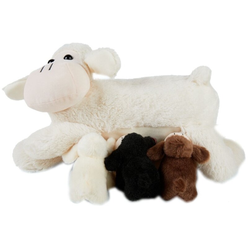 Maskotka MAMANIMALS Mama owieczka z małymi MM2020603 (4 szt.)