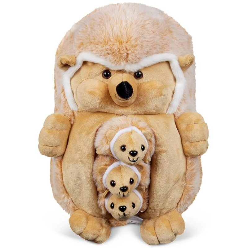 Maskotka MAMANIMALS Mama jeż z małymi MM2020606 (4 szt.)