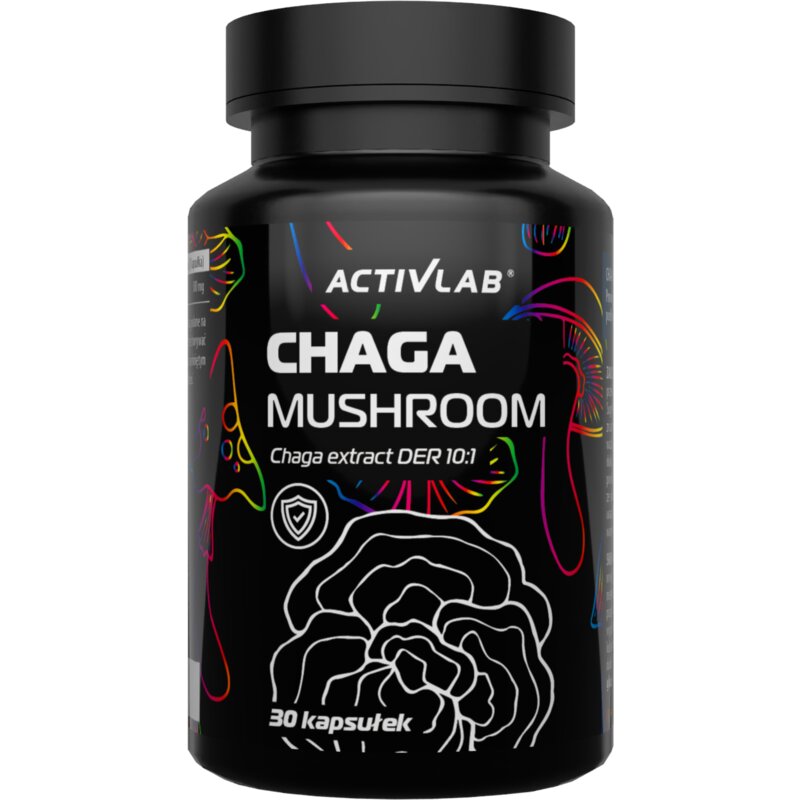 Suplement diety ACTIVLAB Chaga Mushroom (30 kapsułek)