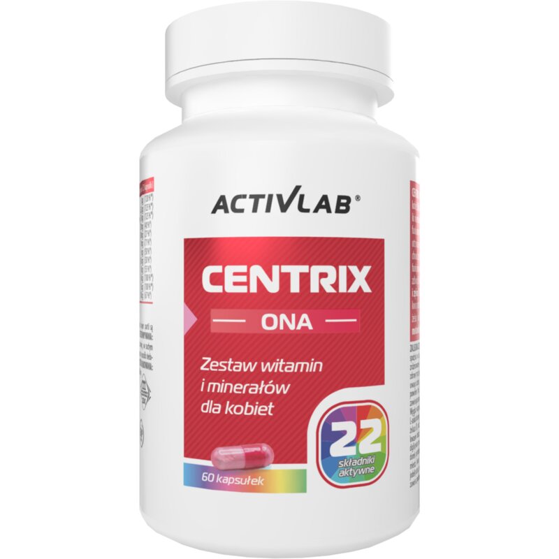Kompleks witamin i minerałów ACTIVLAB Centrix Ona (60 kapsułek)