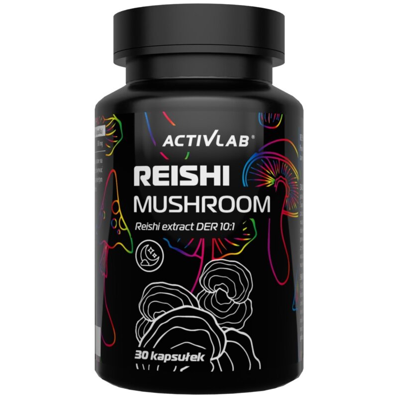 Suplement diety ACTIVLAB Reishi Mushroom (30 kapsułek)