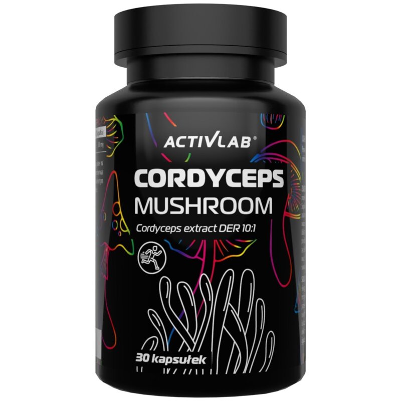 Suplement diety ACTIVLAB Cordyceps Mushroom (30 kapsułek)