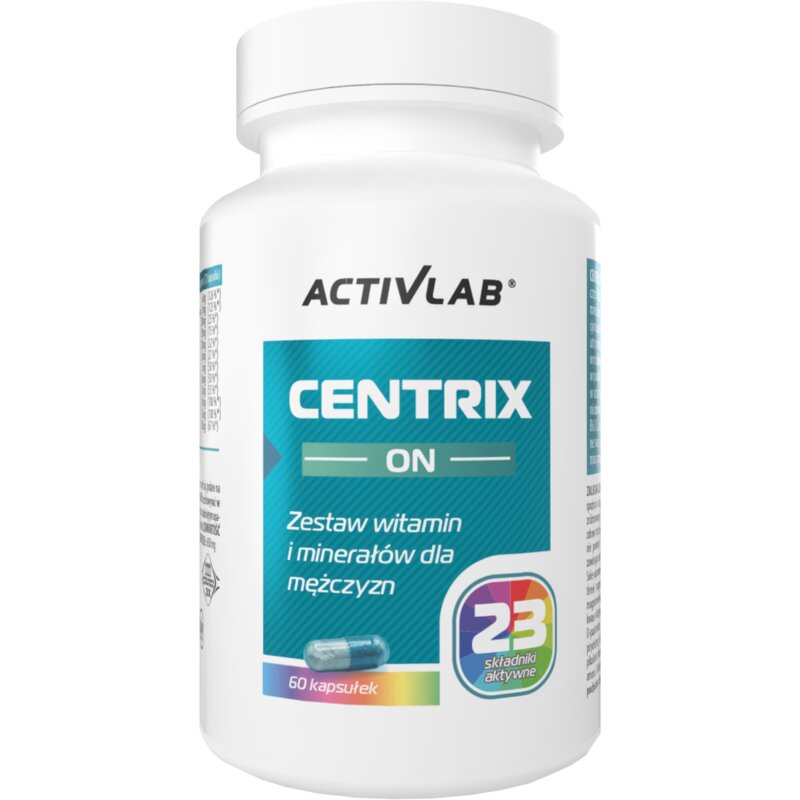 Kompleks witamin i minerałów ACTIVLAB Centrix On (60 kapsułek)