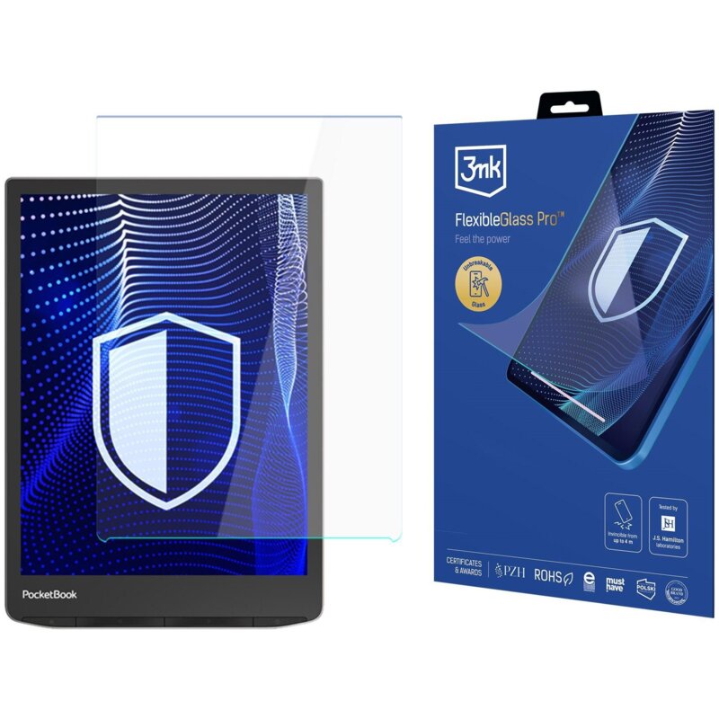 Szkło hybrydowe 3MK FlexibleGlass Pro do PocketBook InkPad 4 743