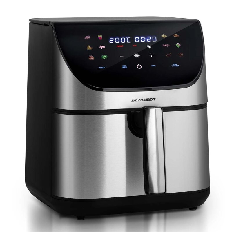 Air Fryer Frytkownica beztłuszczowa BERDSEN BD-659 8l 12 automatycznych programów