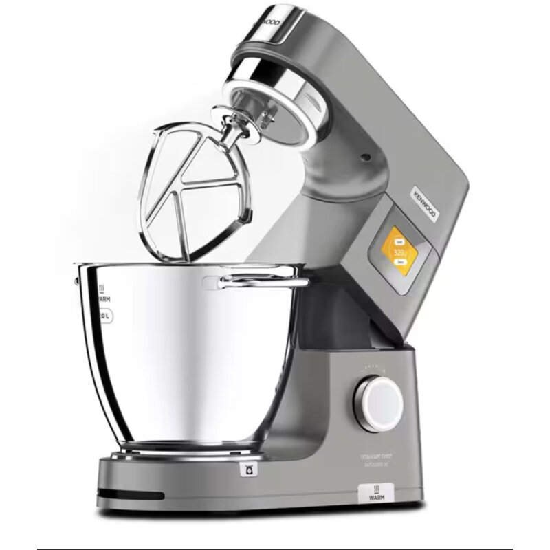 Robot kuchenny planetarny KENWOOD KWL90.124.SI Titanium Chef Pattissier XL 1400W z wagą i z funkcją podgrzewania