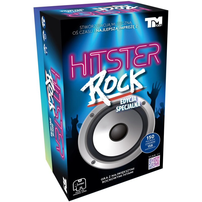 Gra towarzyska TM TOYS Hitster Rock JUM0458