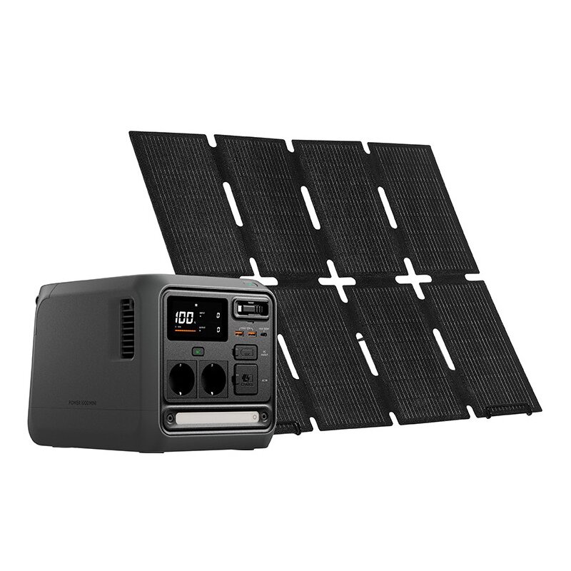 Stacja zasilania DJI Power 1000 Mini Bank energii + Panel solarny DJI Power 200W + Kabel MC4