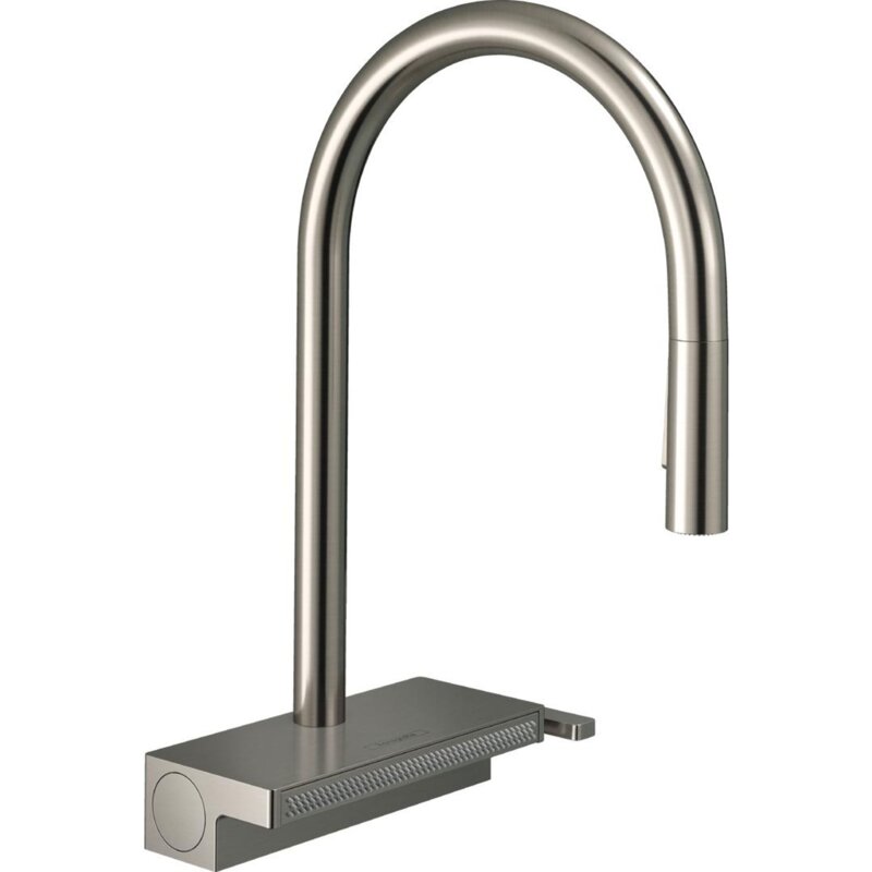 Bateria kuchenna stojąca HANSGROHE Aquno Select M81 Stal szlachetna 73831800