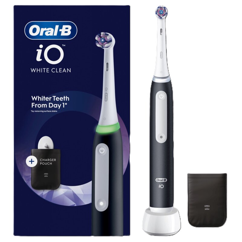 Szczoteczka magnetyczna ORAL-B IO 3 White Clean Czarny