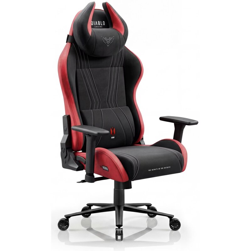 Fotel gamingowy DIABLO CHAIRS X-Horn 2.0 Normal Size Czerwono-czarny