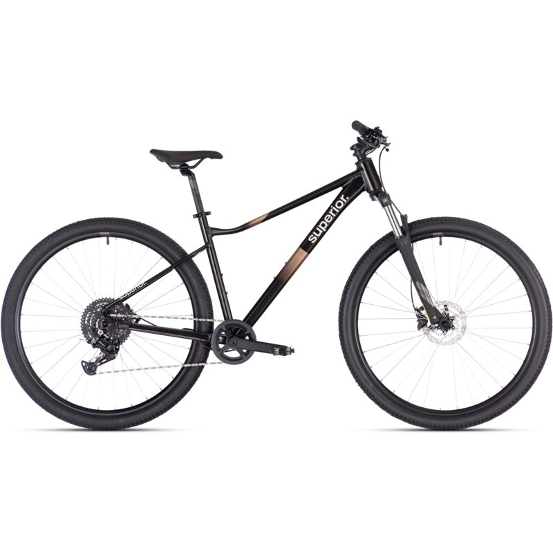 Rower górski MTB SUPERIOR XC 6.0 MS U18 29 cali Czarno-miedziany