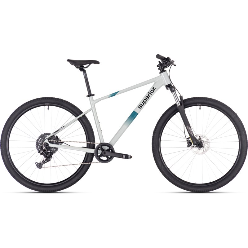 Rower górski MTB SUPERIOR XC 6.0 U18 29 cali Szaro-niebieski