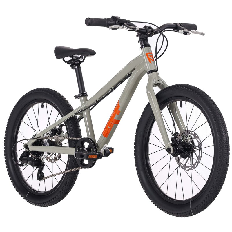 Rower dziecięcy ROCK MACHINE Riff Jr 20 cali Limonkowo-szary Wzrost: 110-130 cm Wiek: 5-8 lat