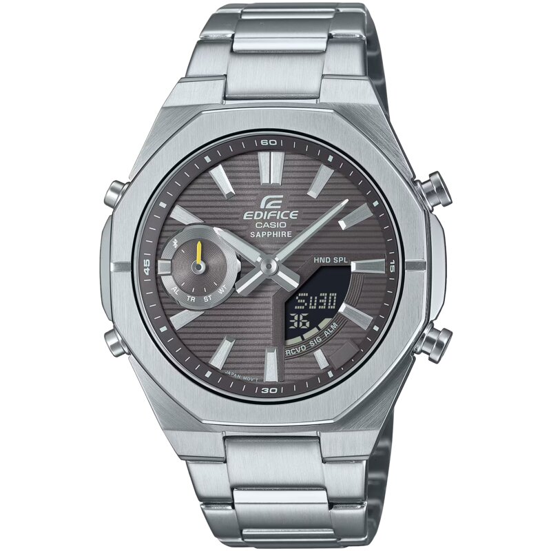 Zegarek CASIO Casual Edifice ECB-S10D-8AEF Srebrny