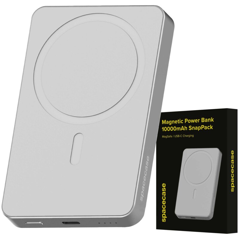 Powerbank SPACECASE SnapPack 10000 mAh 20W Biały