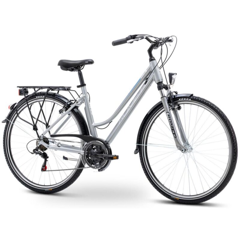 Rower trekkingowy ROMET Gazela Ltd D20 28 cali Srebrny