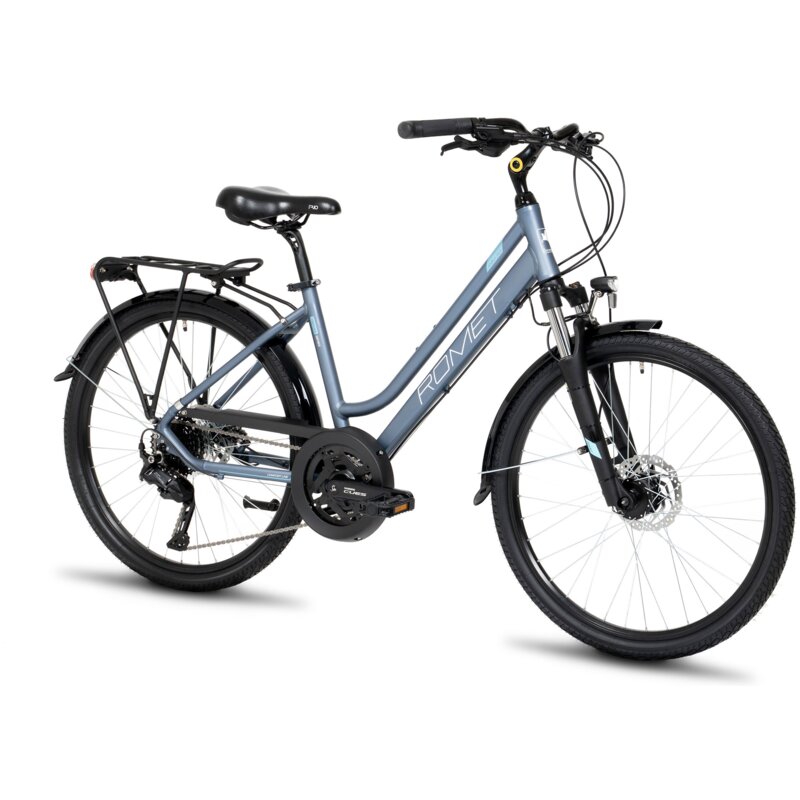 Rower trekkingowy ROMET Gazela 26 3 CS D17 26 cali damski Ciemnoniebieski