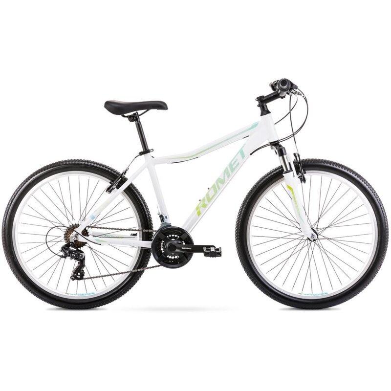 Rower górski MTB ROMET Jolene 6.0 D17 26 cali damski Biało-niebiesko-zielony