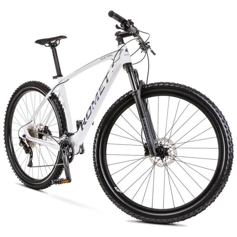 Rower górski MTB ROMET Mustang M7 2329007A U21 29 cali Biało-szary