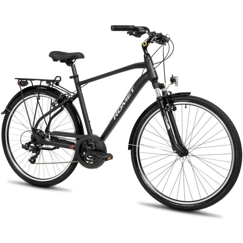 Rower trekkingowy ROMET Wagant 1.0 M21 28 cali męski Czarny