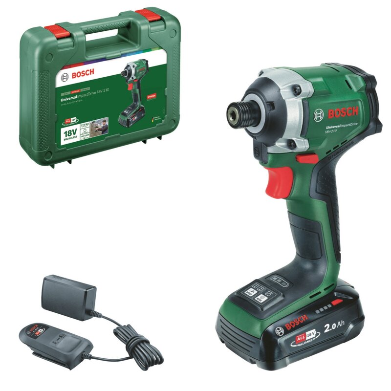 Zakrętarka udarowa BOSCH UniversalImpactDrive 18V-210 06039E7001