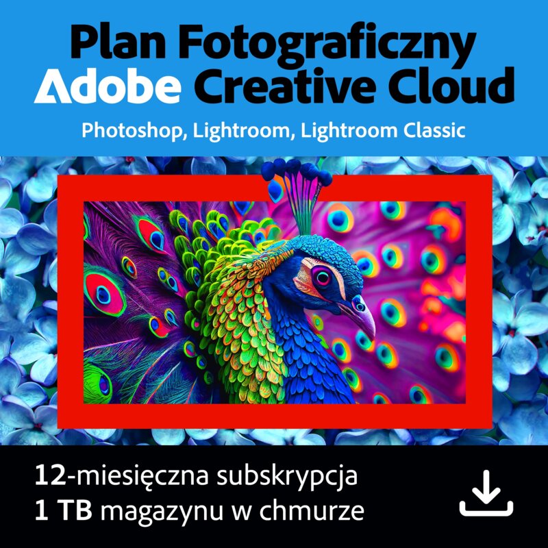 Kod aktywacyjny ADOBE Creative Cloud Photography