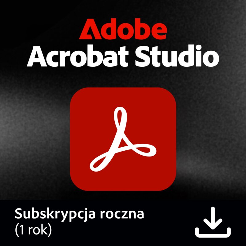 Kod aktywacyjny ADOBE Acrobat Studio