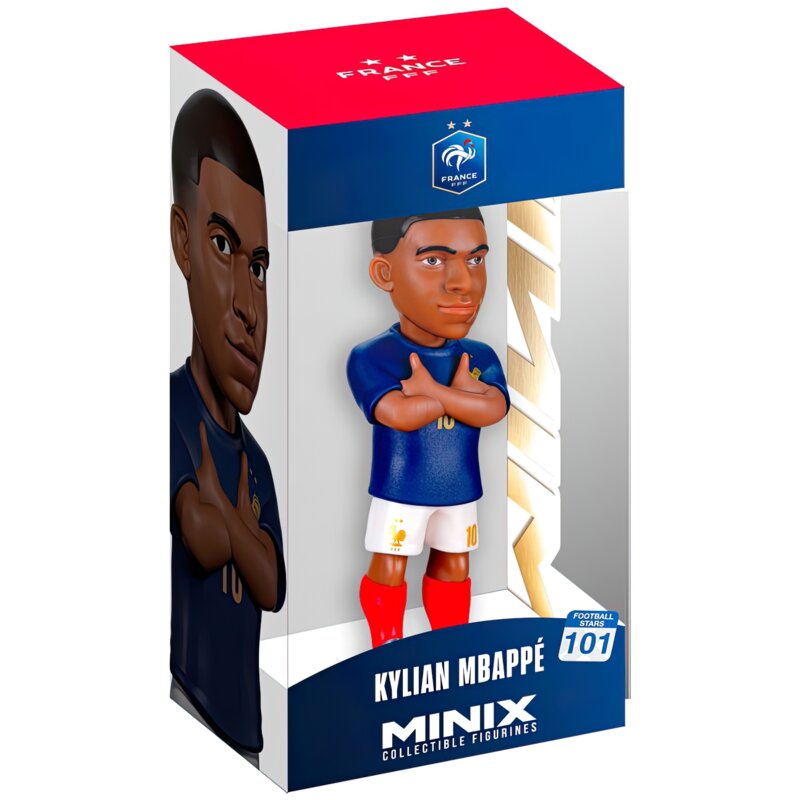 Figurka MINIX Football Stars France Kylian Mbappe
