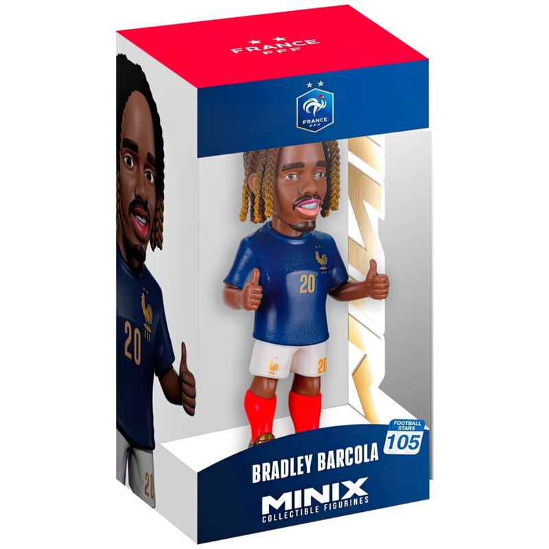 Figurka MINIX Football Stars France Bradley Barcola